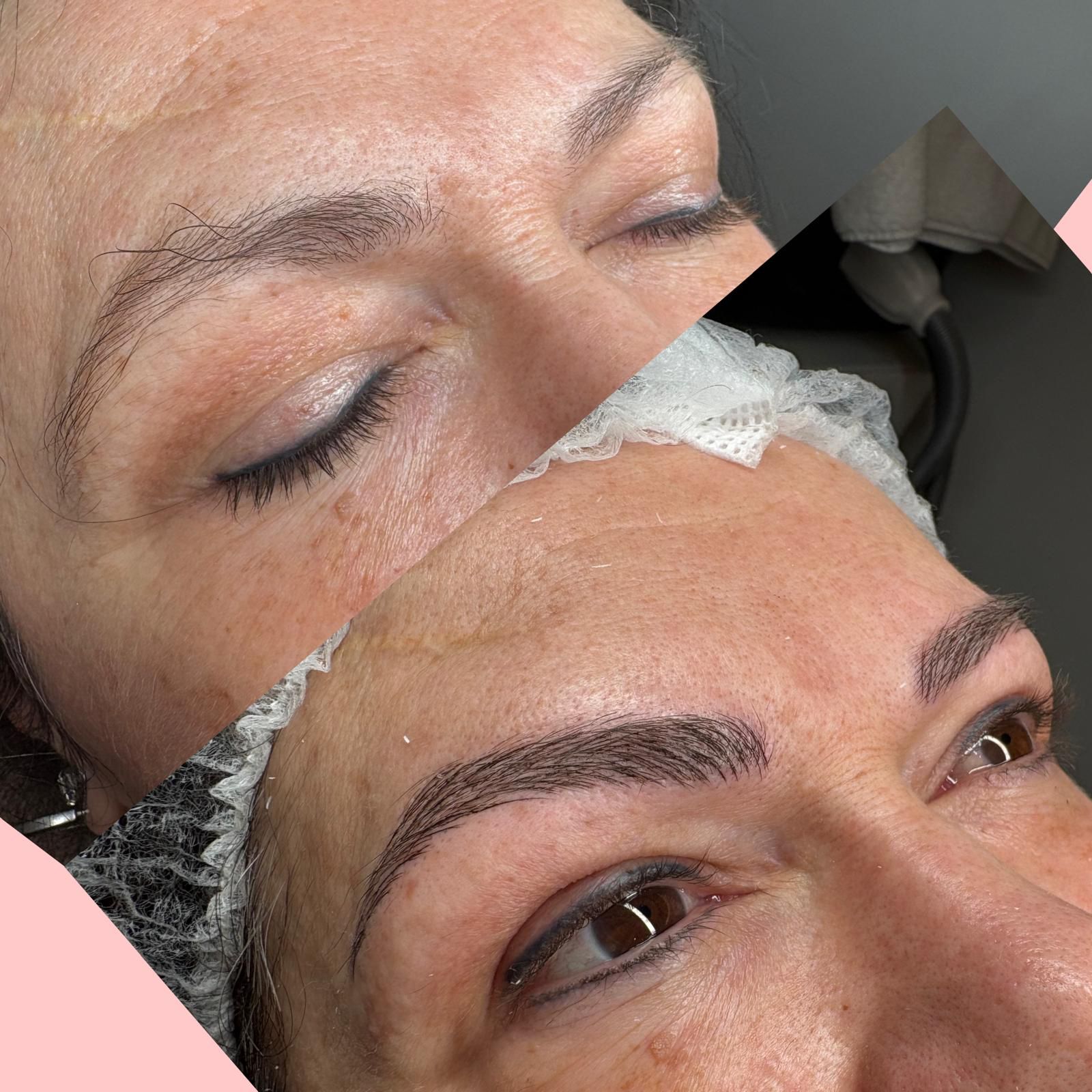 Foto van Microblading